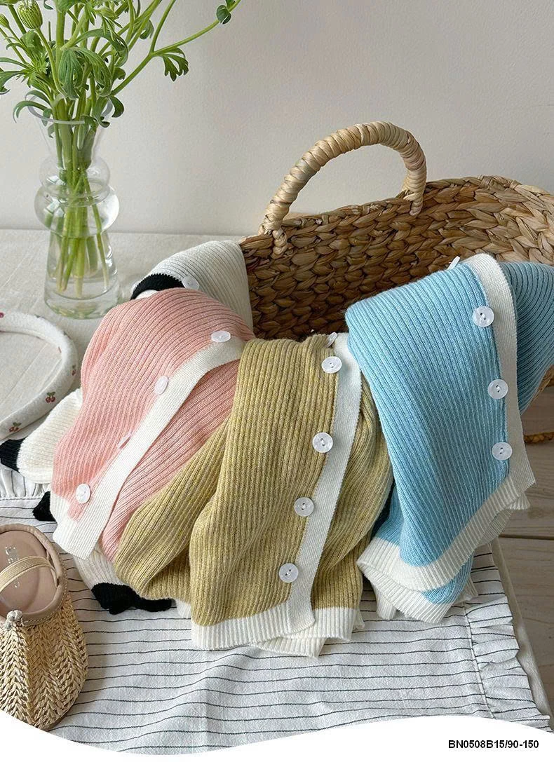 ÁO KHOÁC LEN MỀM PHỐI VIỀN