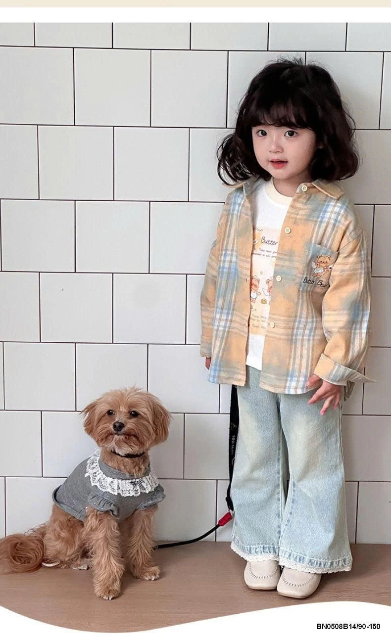 ÁO SƠ MI KITTY CARO