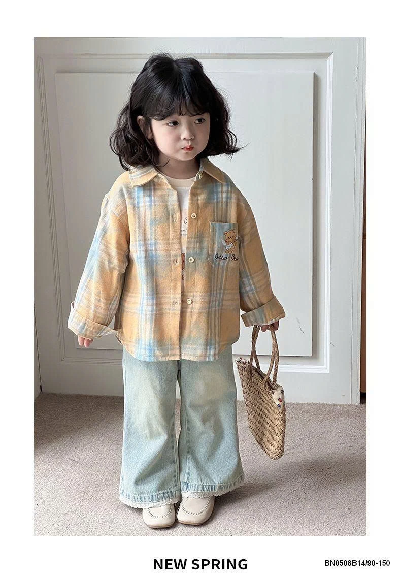 ÁO SƠ MI KITTY CARO