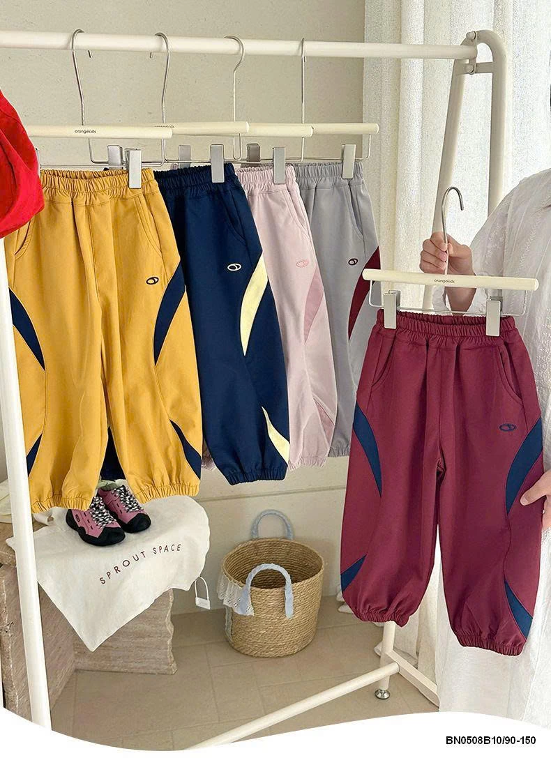 QUẦN GIÓ THỂ THAO PHỐI MÀU