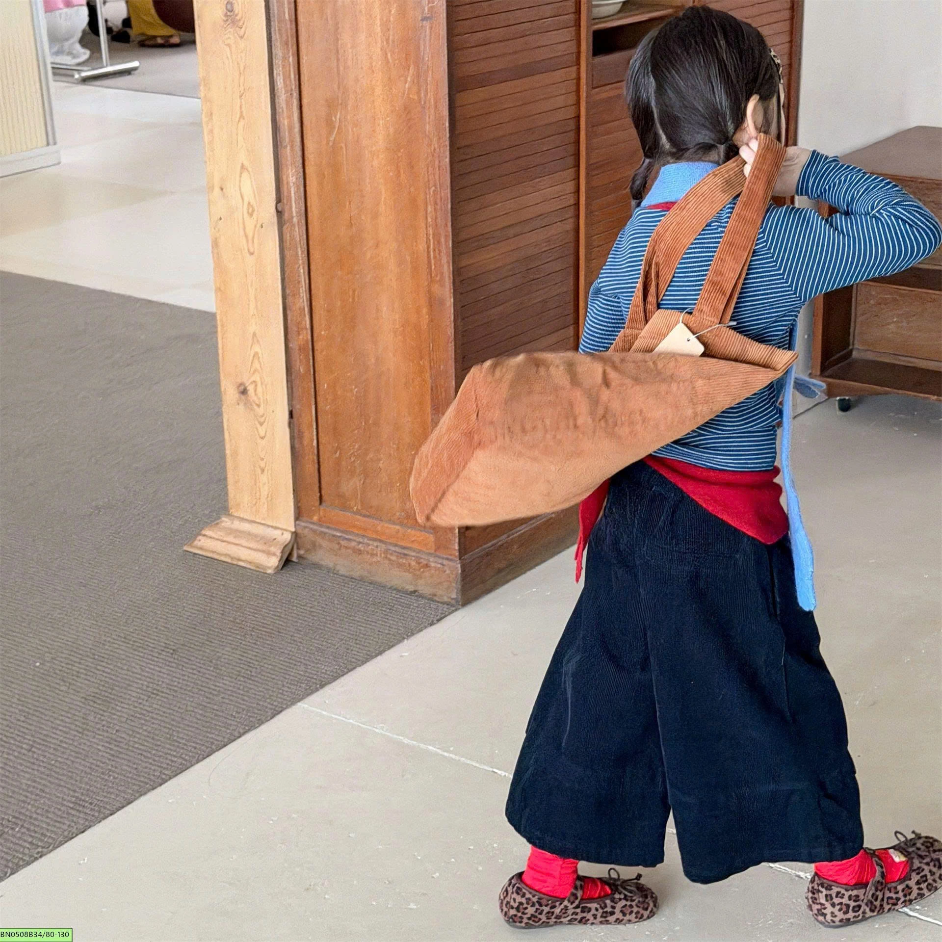 QUẦN NHUNG ỐNG RỘNG ADBABY