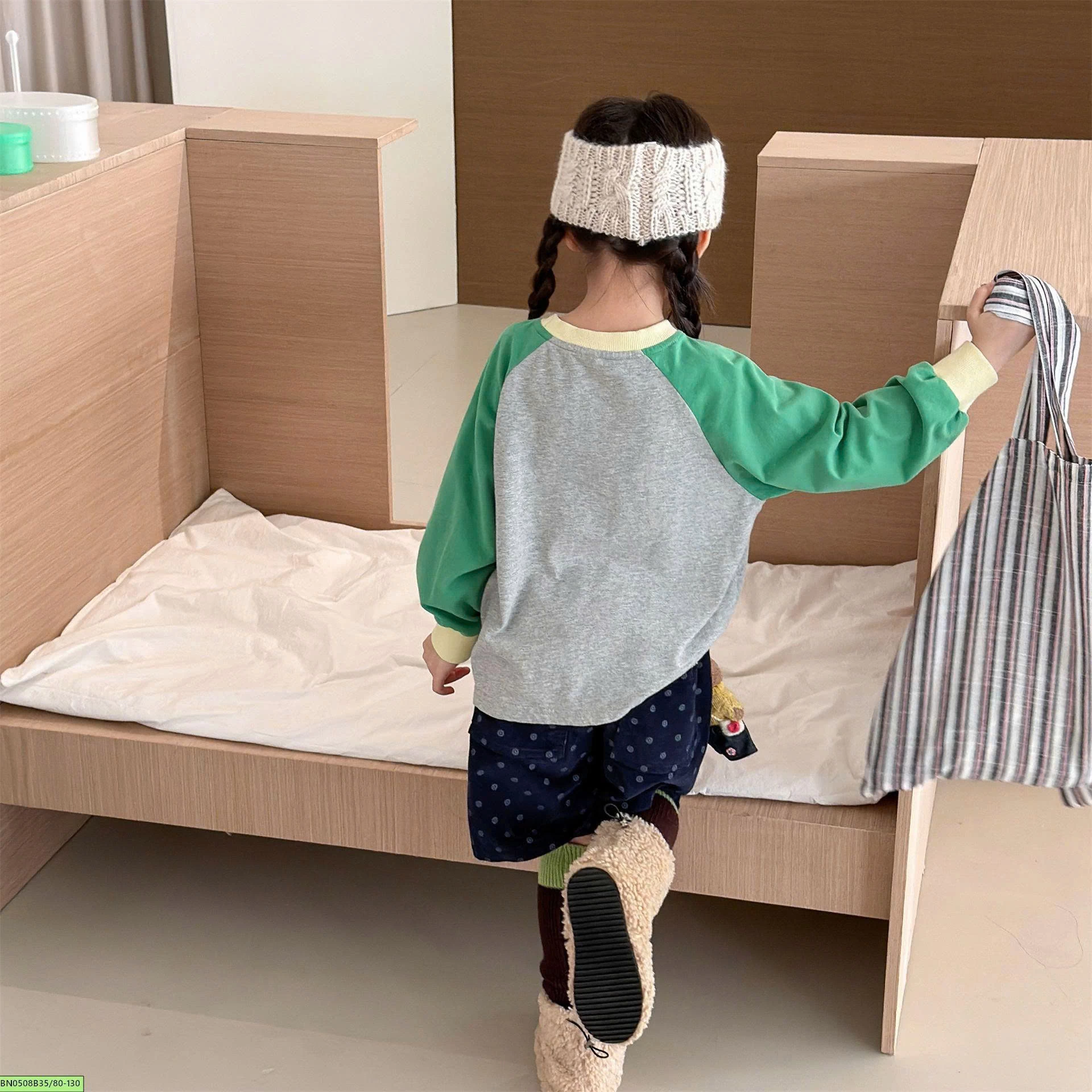 ÁO NỈ PHỐI MÀU SỐ 27 ADBABY