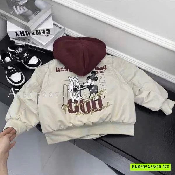 KHOÁC TRẦN BÔNG LIỀN MŨ