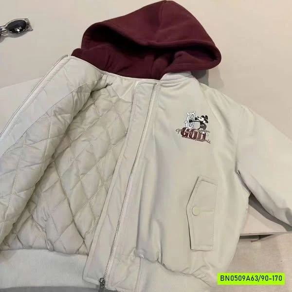 KHOÁC TRẦN BÔNG LIỀN MŨ