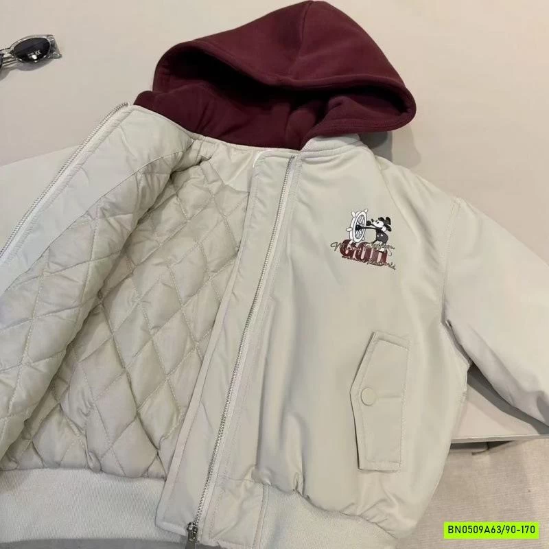 KHOÁC TRẦN BÔNG LIỀN MŨ