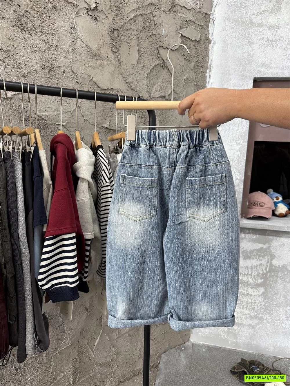 JEANS BAGGY BẠC MÀU