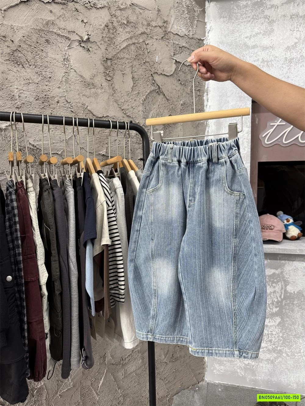 JEANS BAGGY BẠC MÀU