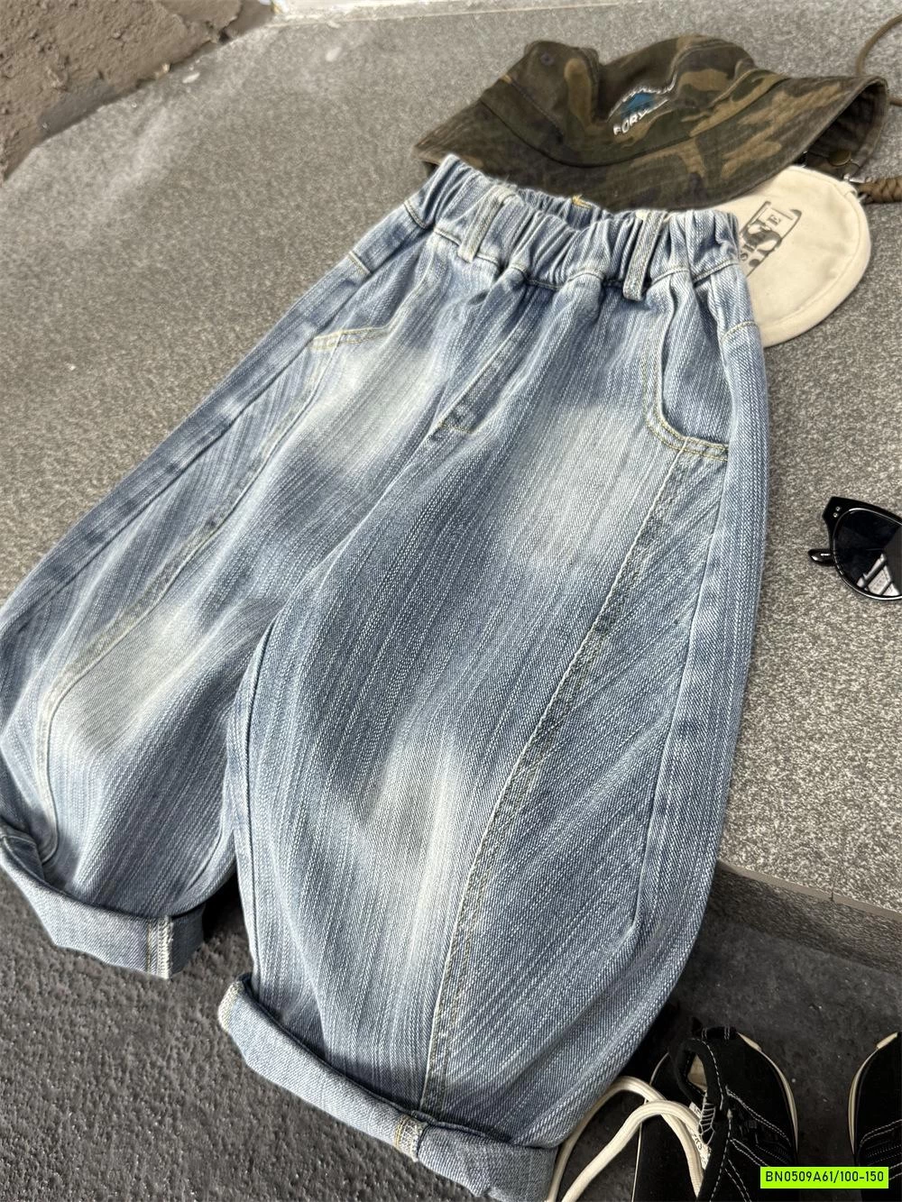 JEANS BAGGY BẠC MÀU