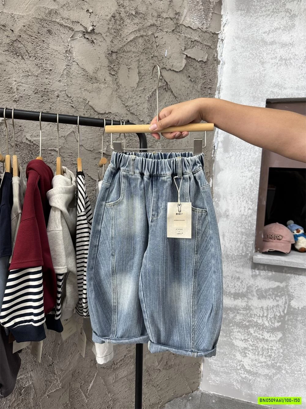 JEANS BAGGY BẠC MÀU