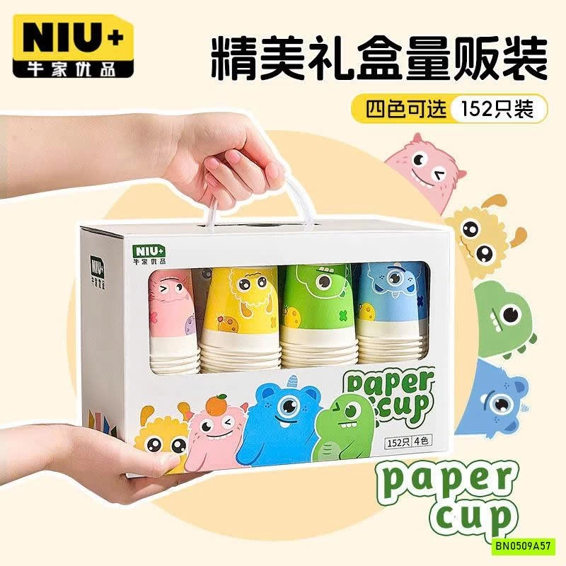 SÉT 152 CỐC GIẤY HOẠT HÌNH DỄ THƯƠNG