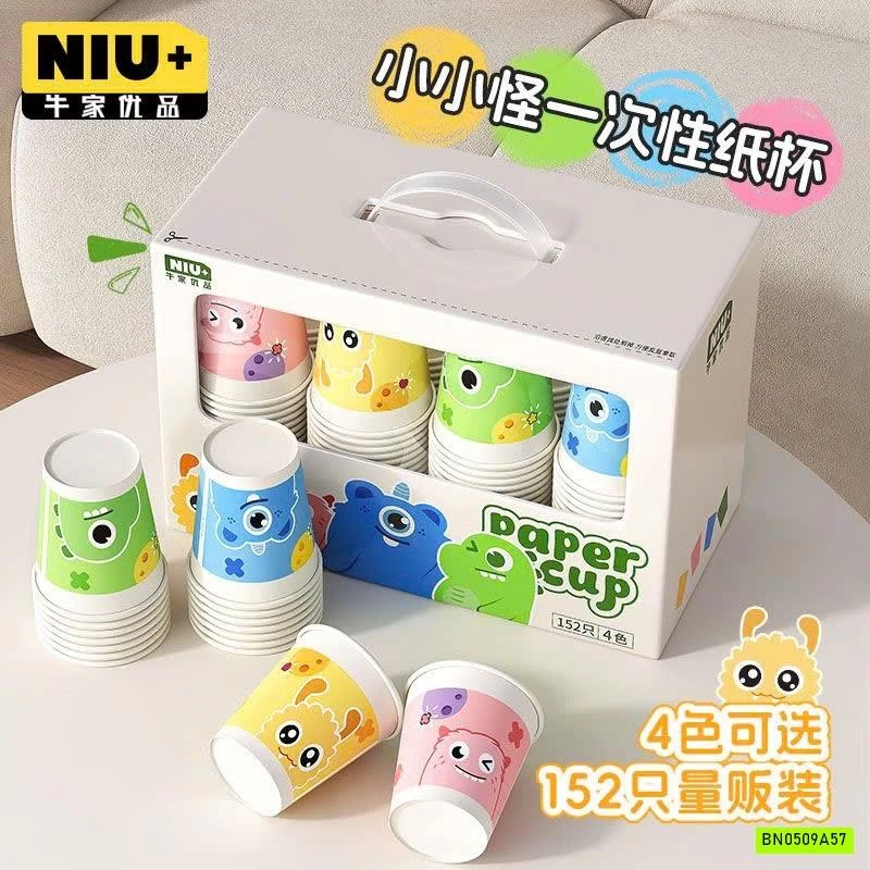 SÉT 152 CỐC GIẤY HOẠT HÌNH DỄ THƯƠNG