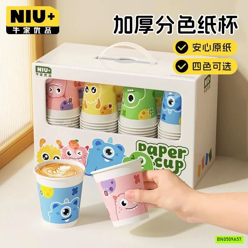 SÉT 152 CỐC GIẤY HOẠT HÌNH DỄ THƯƠNG