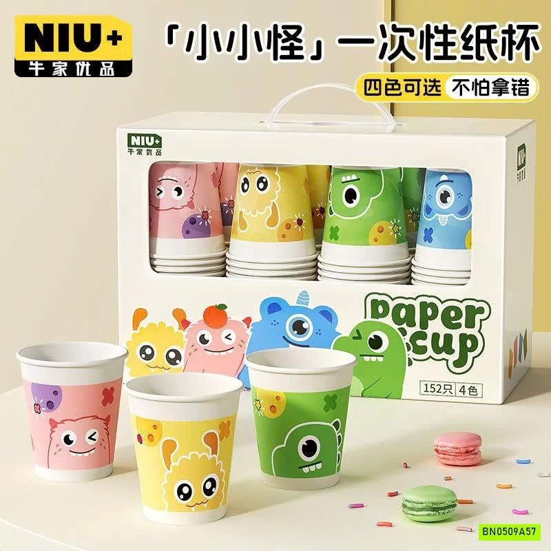 SÉT 152 CỐC GIẤY HOẠT HÌNH DỄ THƯƠNG