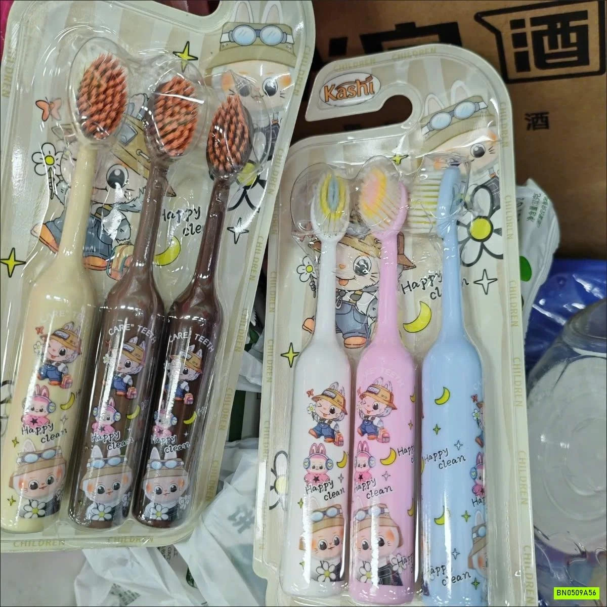 SÉT 3 BÀN CHẢI LABUBU