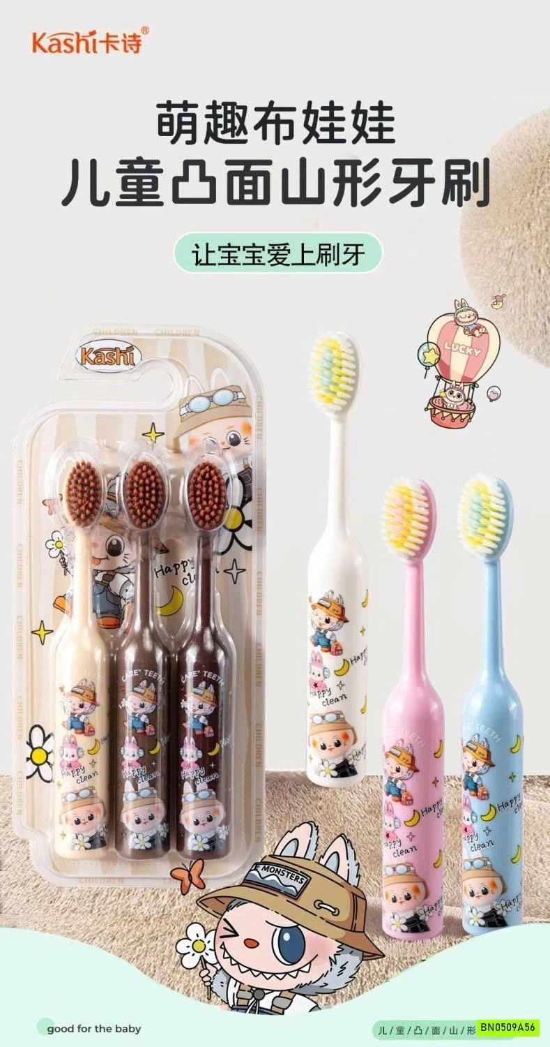 SÉT 3 BÀN CHẢI LABUBU