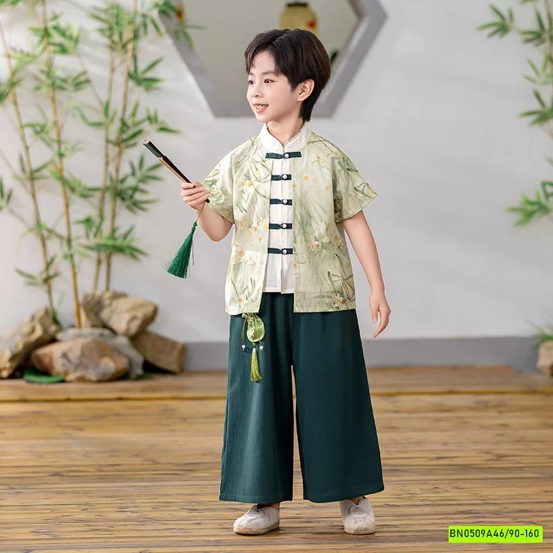 COUPLE CỔ TRANG XANH LÁ