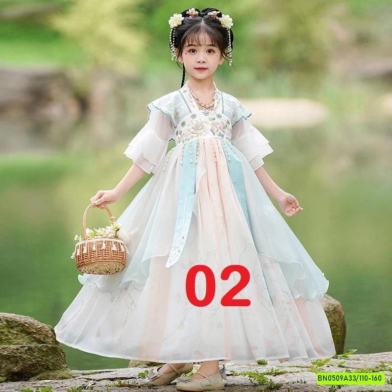 VÁY CỔ TRANG THÊU CAO CẤP