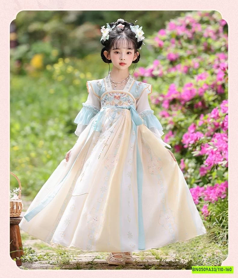 VÁY CỔ TRANG THÊU CAO CẤP