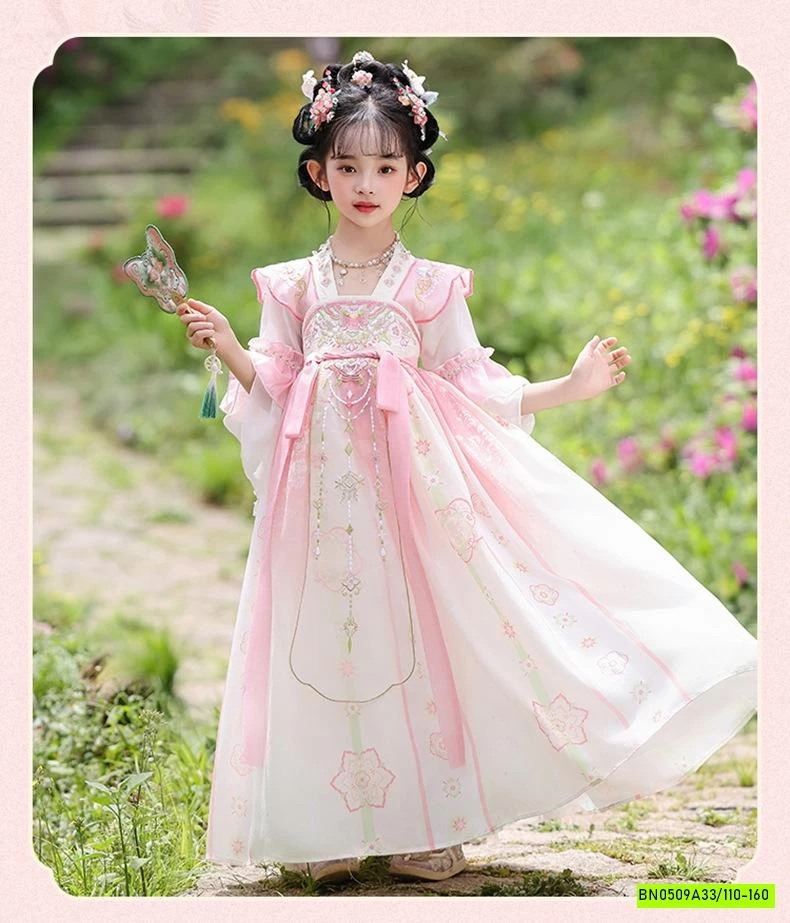 VÁY CỔ TRANG THÊU CAO CẤP