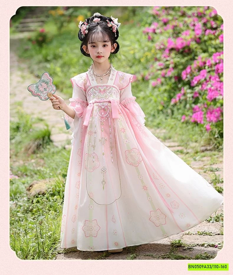 VÁY CỔ TRANG THÊU CAO CẤP