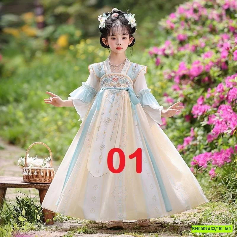 VÁY CỔ TRANG THÊU CAO CẤP