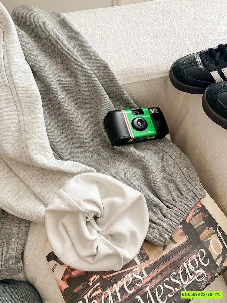 QUẦN NỈ BO GẤU 25F014 THÊU CHỮ AMBB