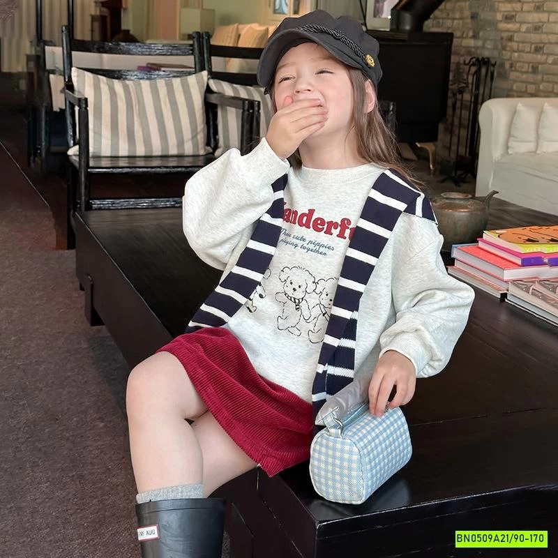 ÁO NỈ IN HÌNH 25F053 AMBB