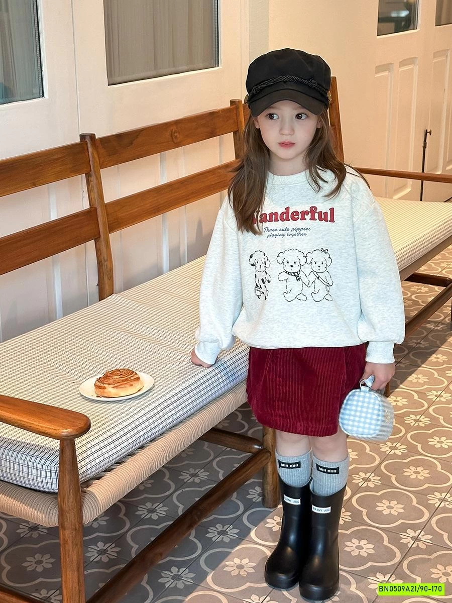 ÁO NỈ IN HÌNH 25F053 AMBB