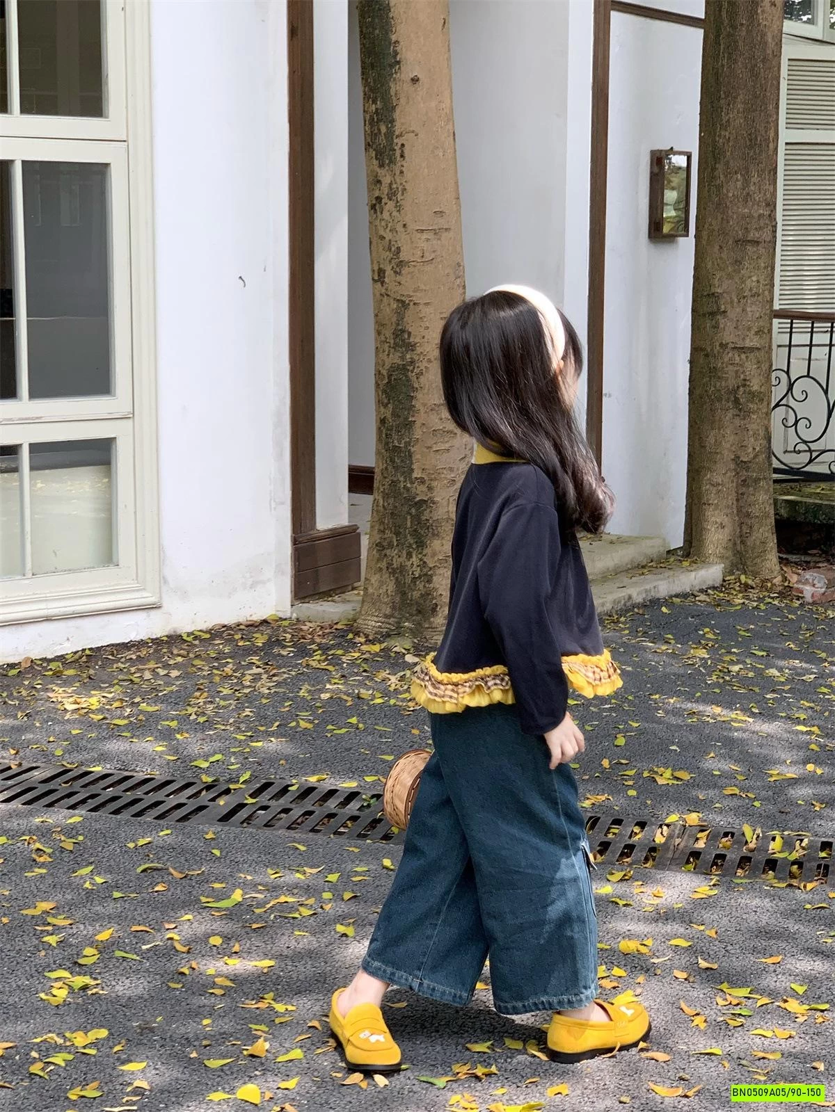 ÁO POLO VIỀN BÈO MIX JEANS SUÔNG