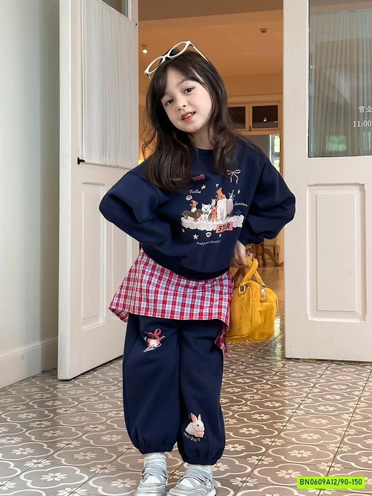 BỘ NỈ ÉP IN HÌN DỄ THƯƠNG