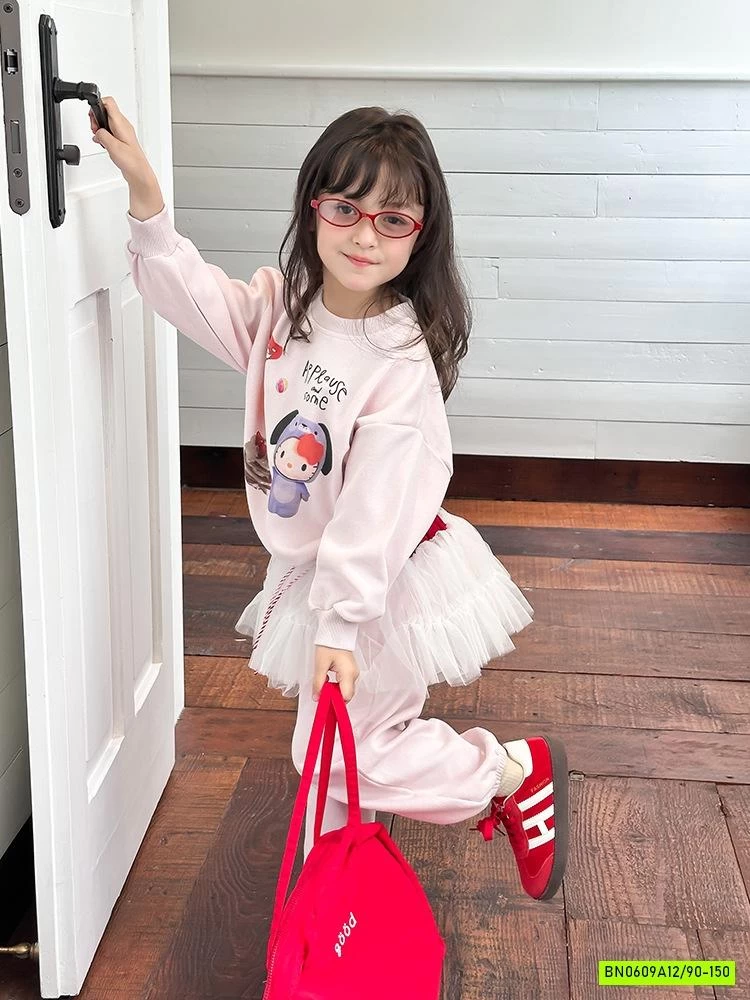 BỘ NỈ ÉP IN HÌN DỄ THƯƠNG