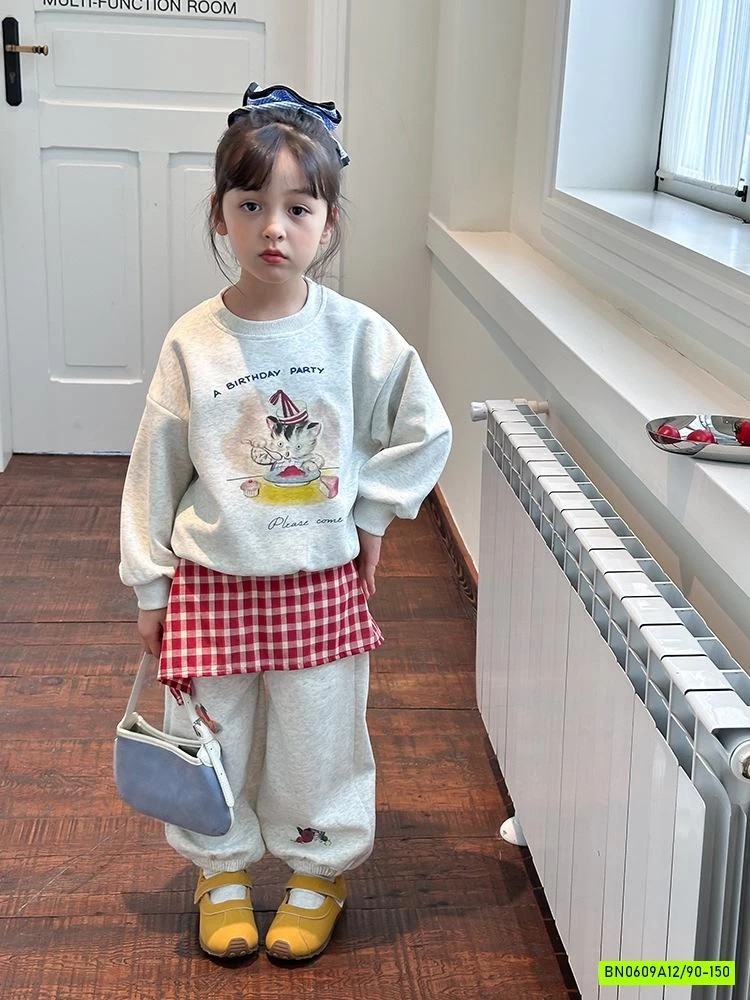 BỘ NỈ ÉP IN HÌN DỄ THƯƠNG