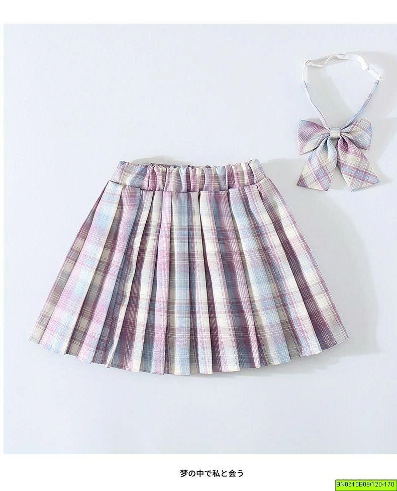 CHÂN VÁY XẾP LY CARO