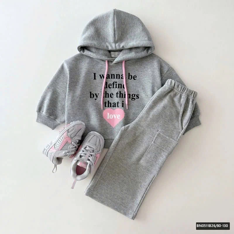 ÁO HOODIE CHỮ TRÁI TIM