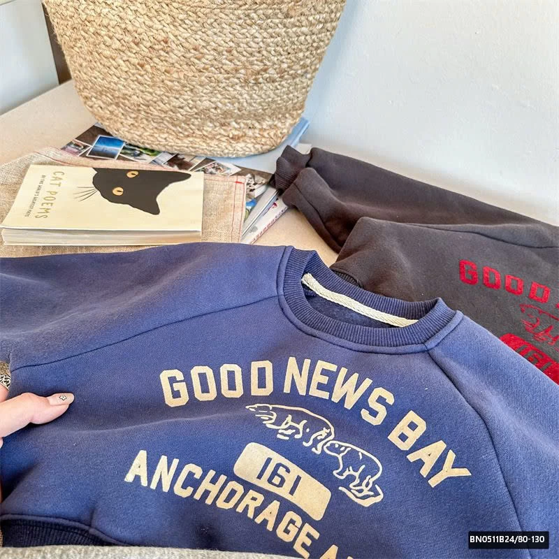 ÁO NỈ LÓT LÔNG ADBABY