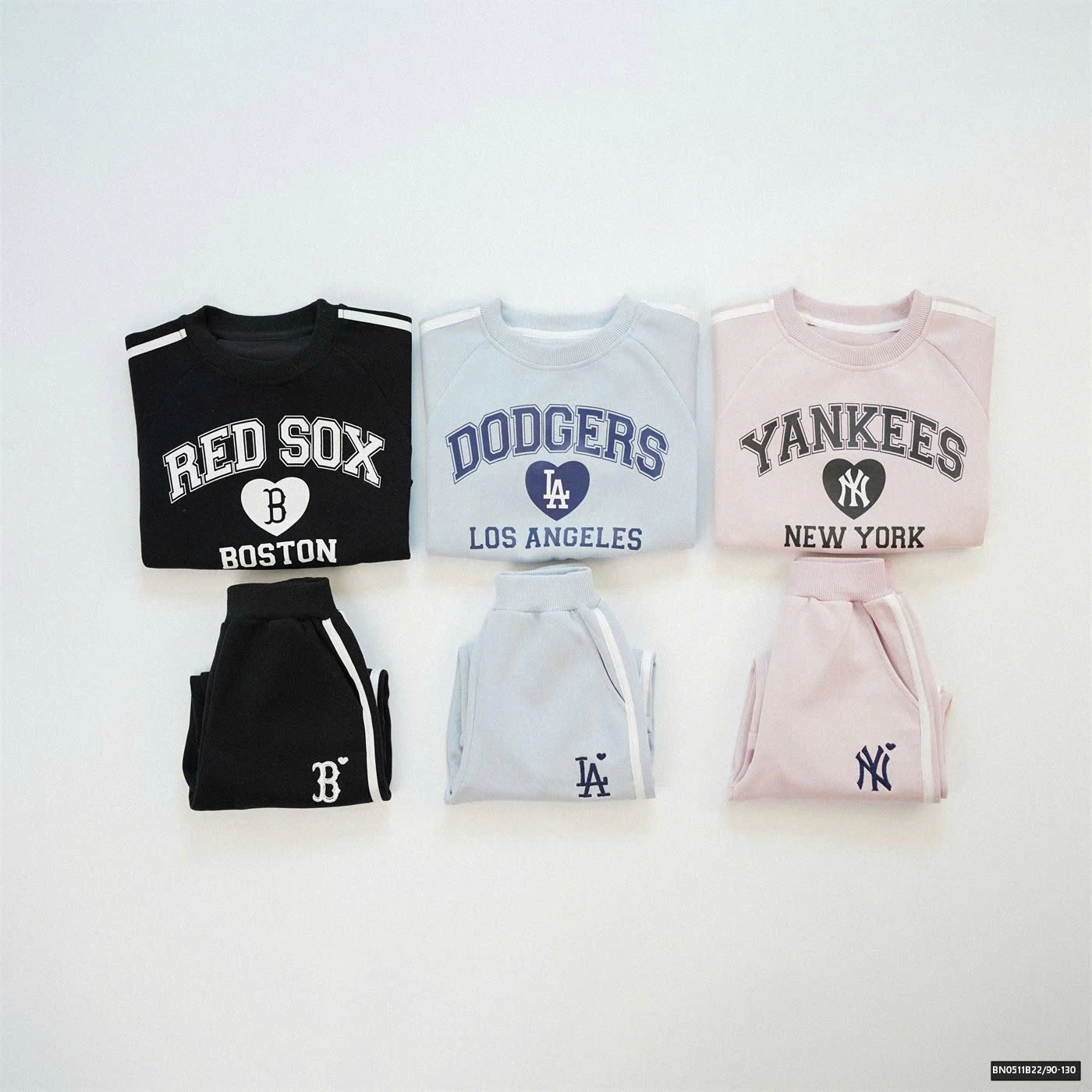 BỘ NỈ  THỂ THAO BÉ GÁI N.YY