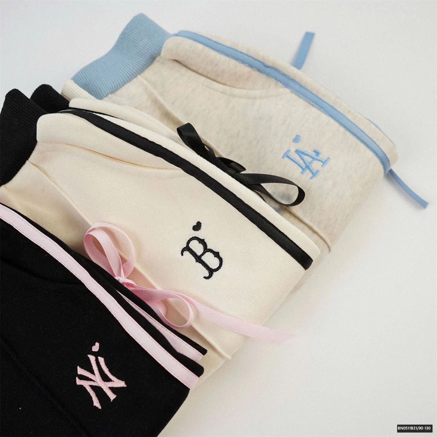 BỘ NỈ CHỮ PHỐI NƠ BG