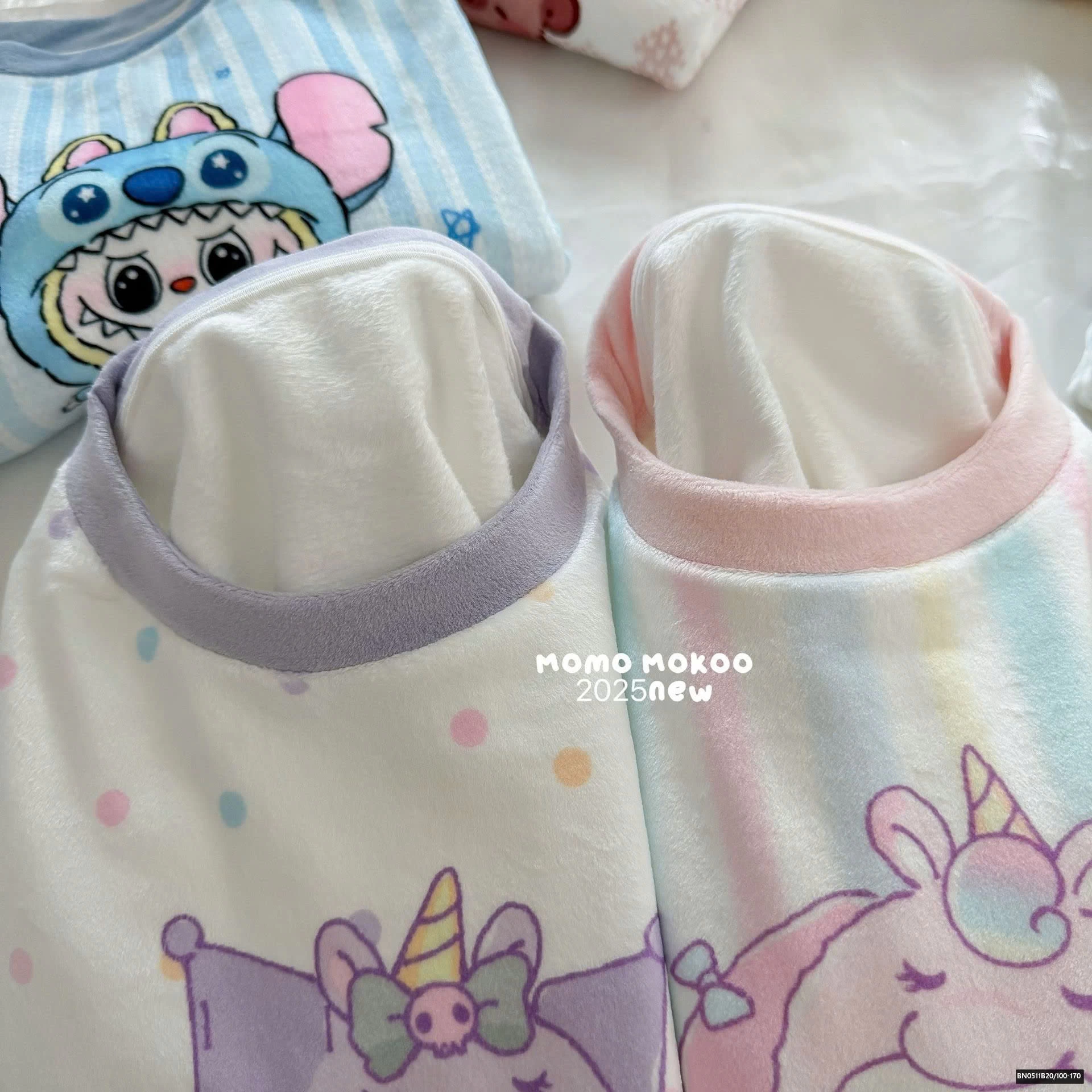 BỘ NỈ BÔNG HOẠT HÌNH