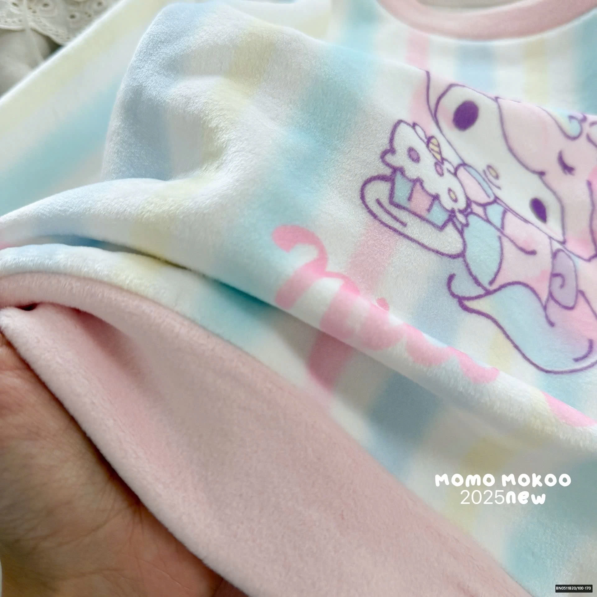 BỘ NỈ BÔNG HOẠT HÌNH