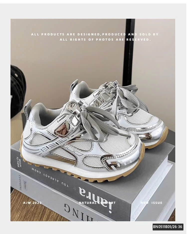 GIÀY THỂ THAO PHỐI BẠC