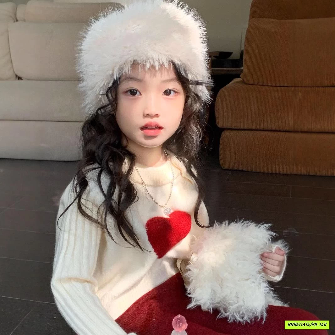 SÉT VÁY ÁO LEN ĐỎ TRÁI TIM