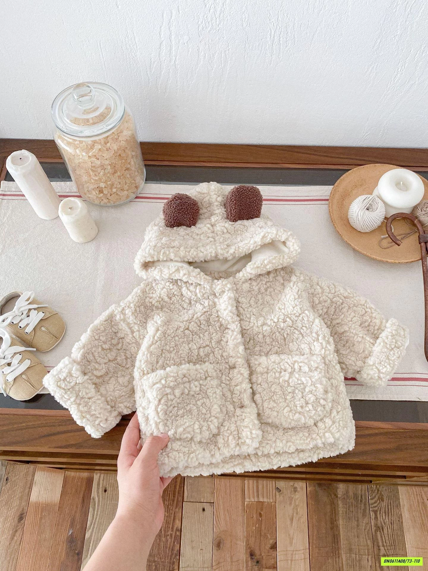 KHOÁC LÔNG CỪU LÓT NHUNG MỀM ẤM