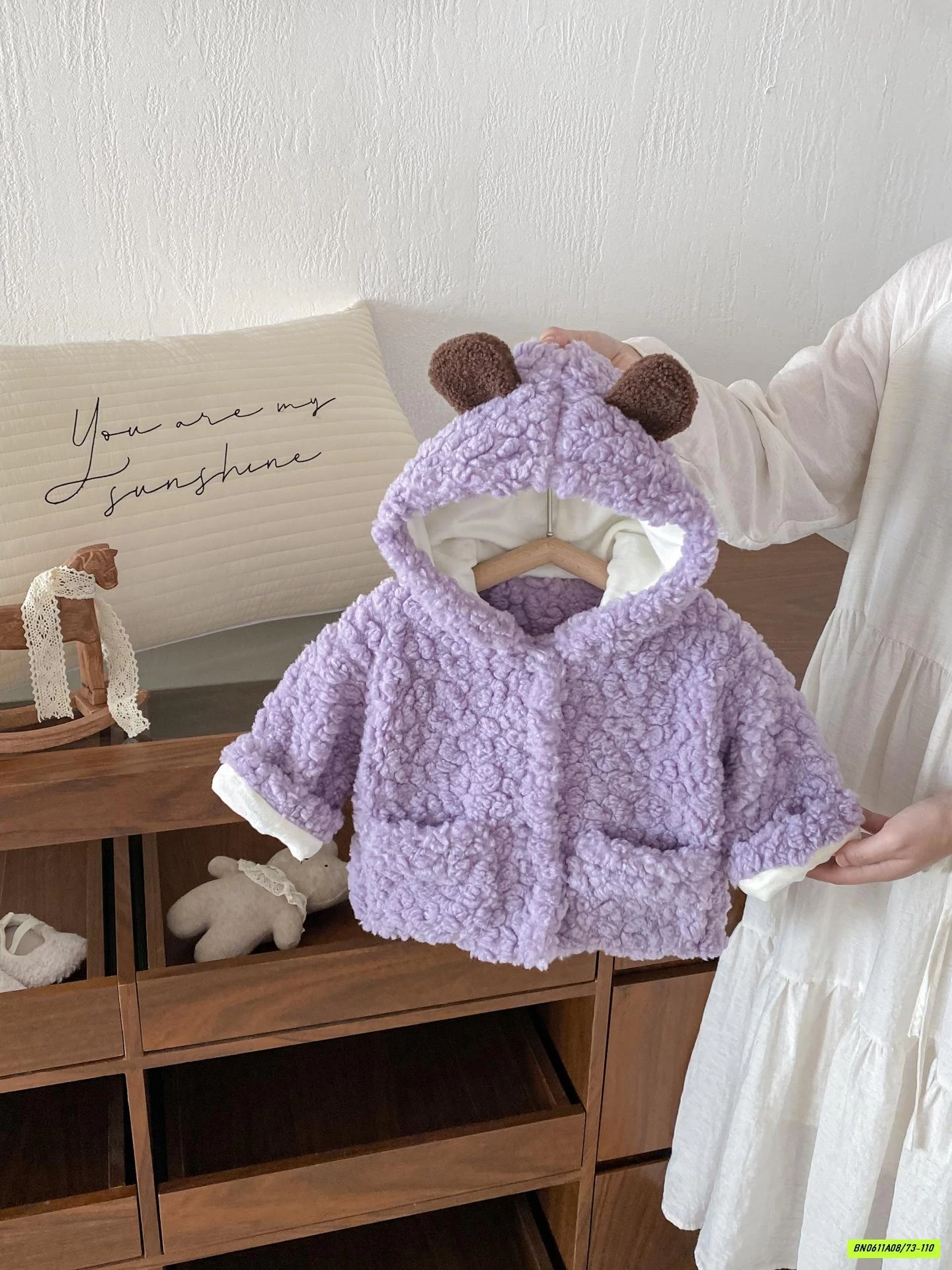 KHOÁC LÔNG CỪU LÓT NHUNG MỀM ẤM