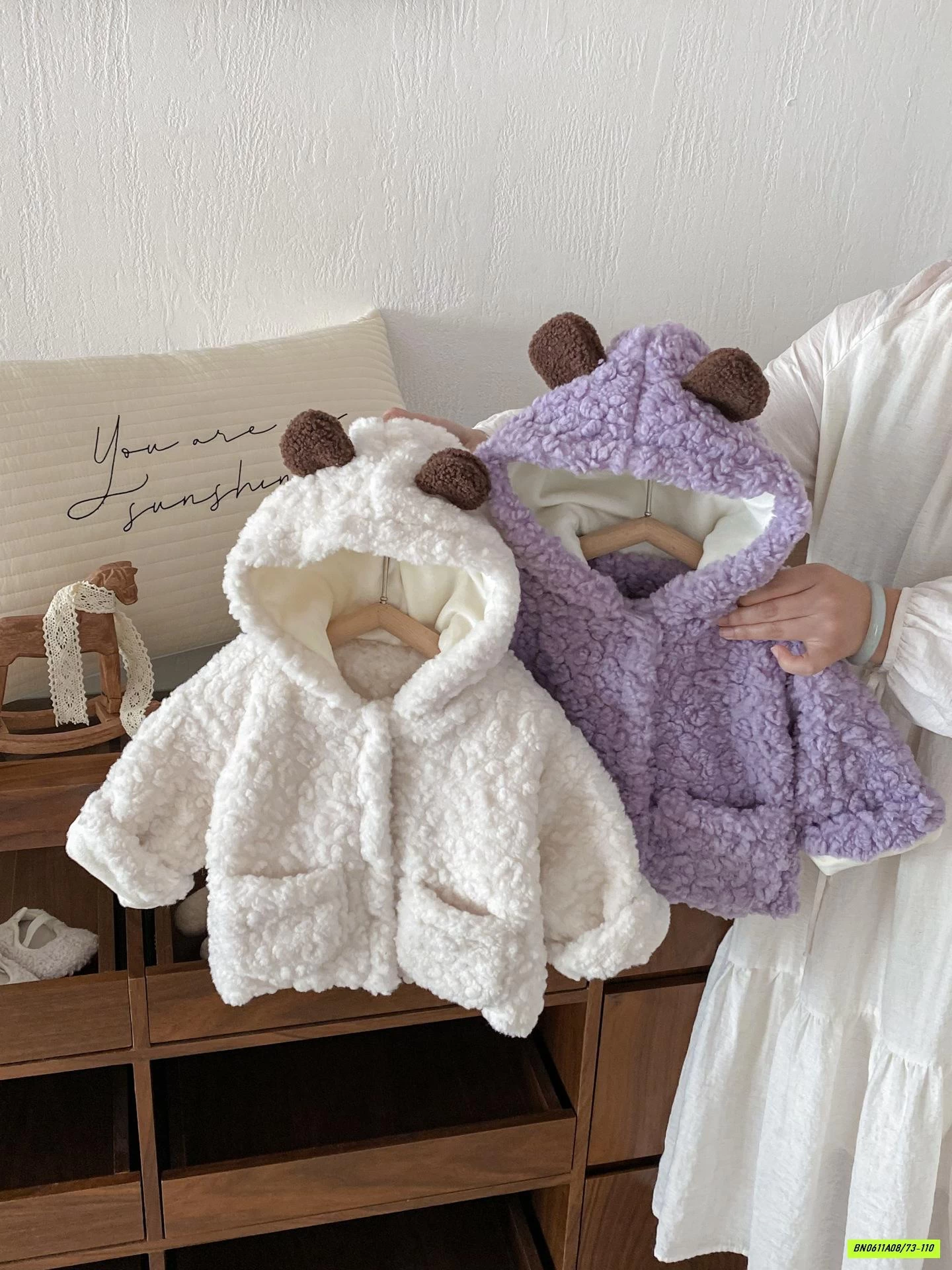 KHOÁC LÔNG CỪU LÓT NHUNG MỀM ẤM