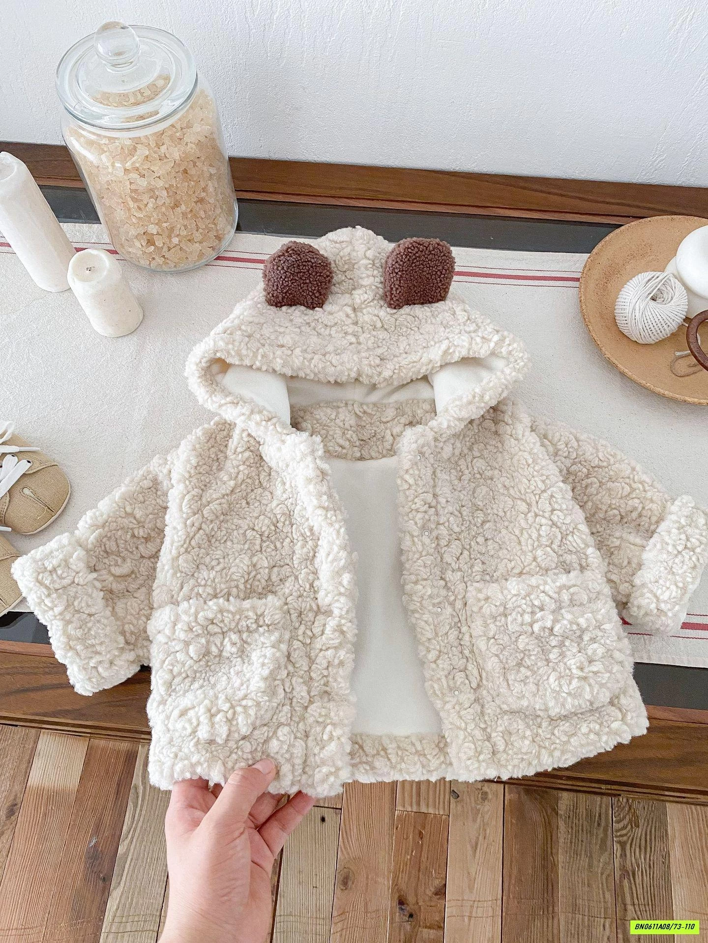 KHOÁC LÔNG CỪU LÓT NHUNG MỀM ẤM