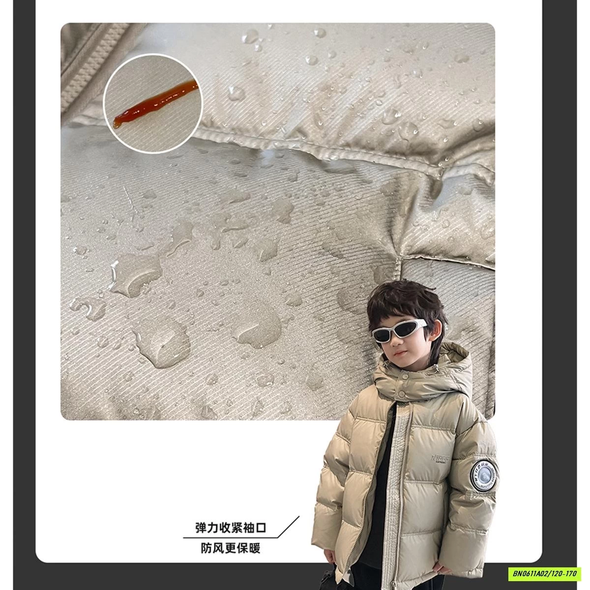 KHOÁC PHAO BÉO LIỀN MŨ BÉ TRAI