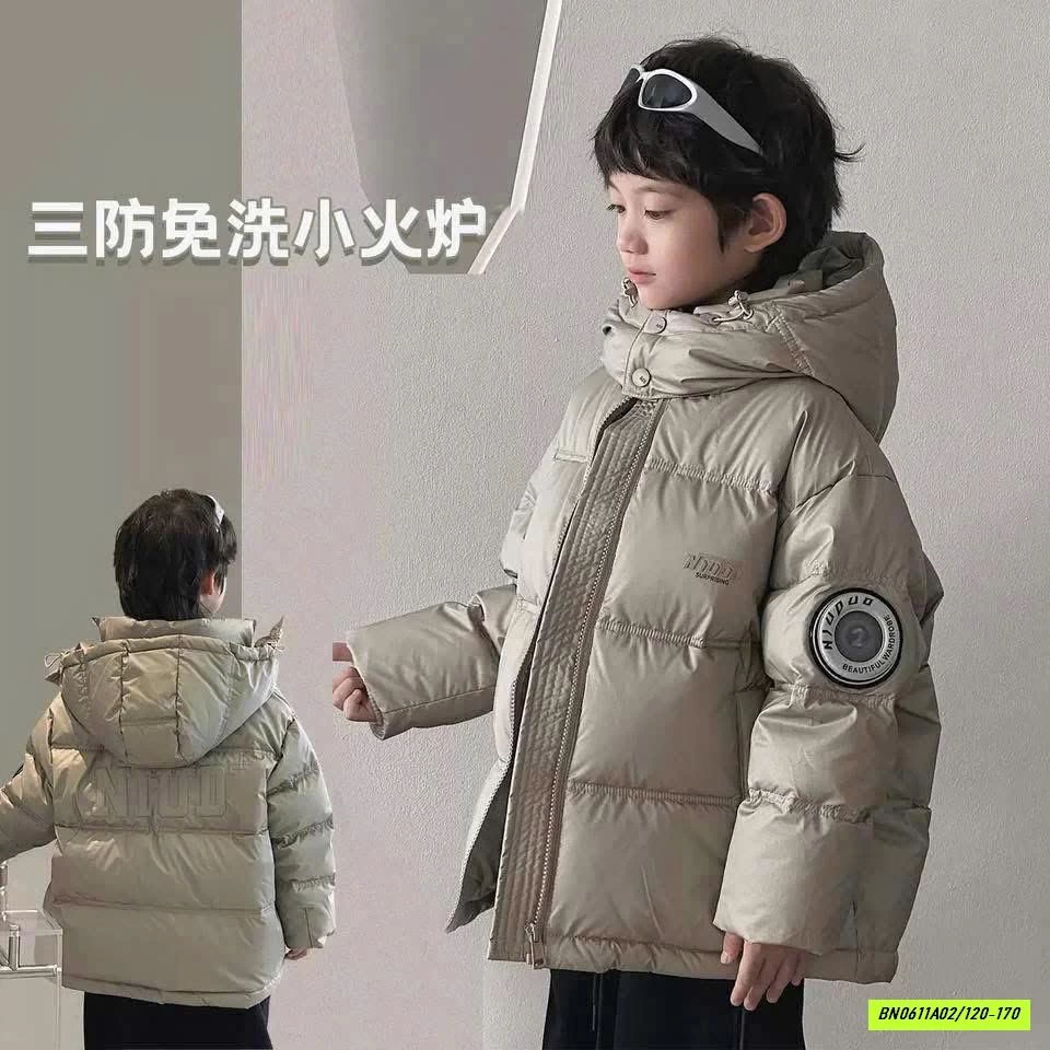 KHOÁC PHAO BÉO LIỀN MŨ BÉ TRAI