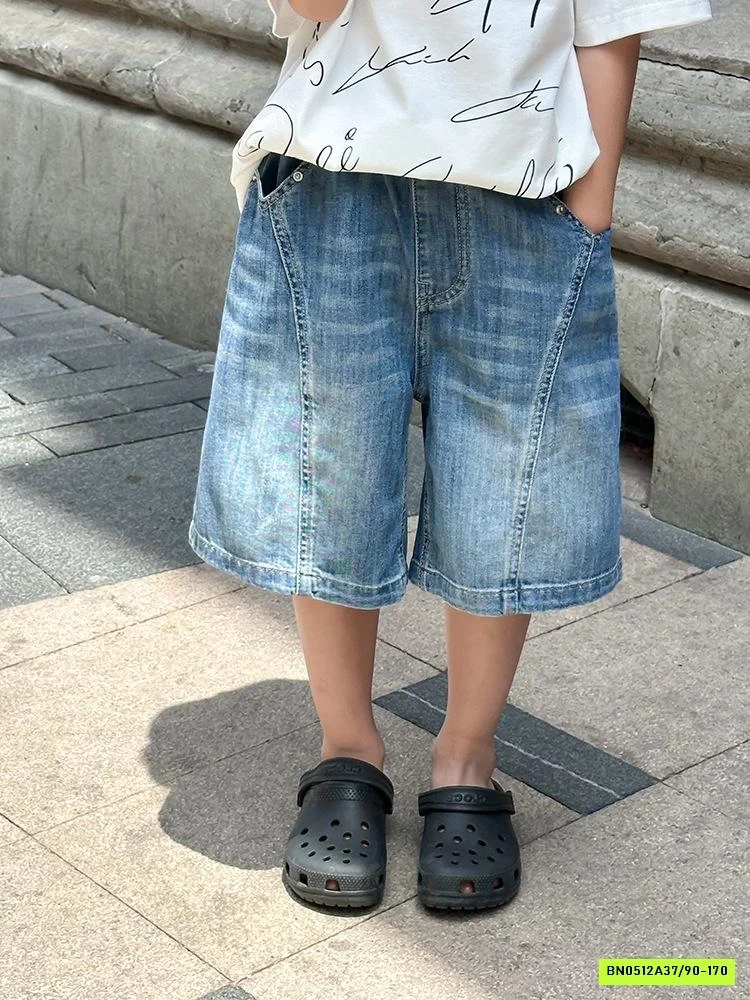 SHORT JEANS GÂN TRƯỚC 25D197 AMBB