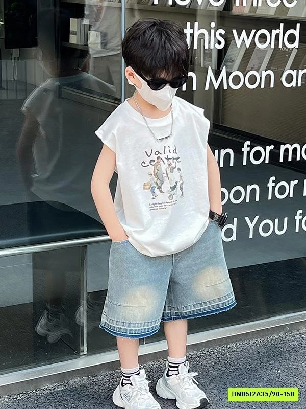 SHORT JEANS PHỐI MÀU VIỀN GẤU
