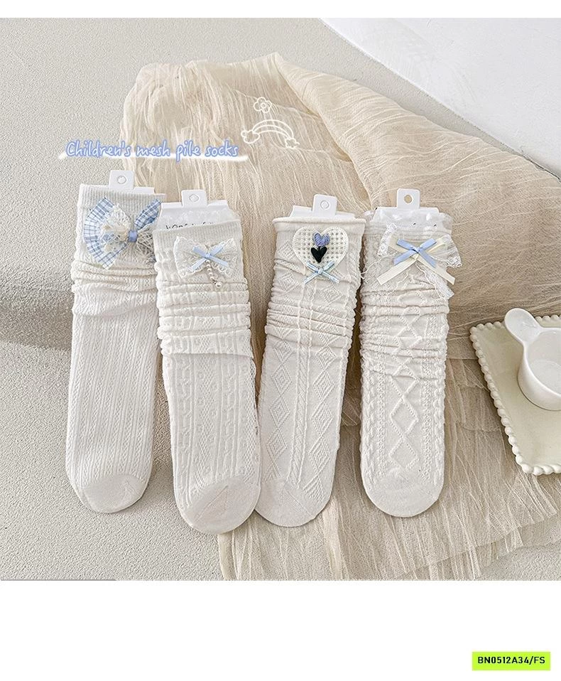 SÉT 4Đ TẤT LƯỚI NGANG GỐI DỄ THƯƠNG